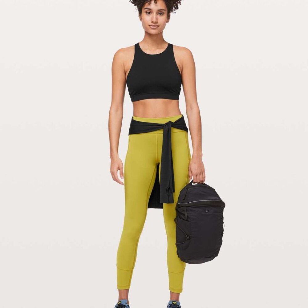 Lululemon Energy Bra High Neck Black Size 6 - Picture 2 of 7